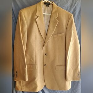 Lanificio Campore, Biella Italy 100% Camel Hair Blazer Business, Mexico, Vintage